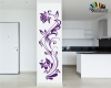  استیکر گل عمودیvertical flower wallstickers کد h038