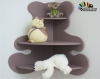 شلف دیواری طرح خرس bear shelf کدhacs005
