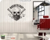 استیکر و برچسب دیواری آرایشگاه مردانه  barber shop wallstickers کد h1786