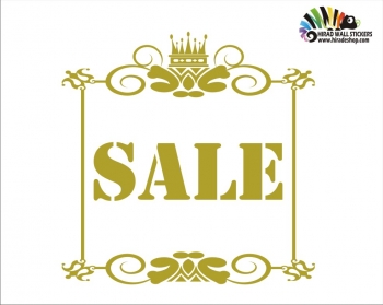برچسب حراج sale wallstickers کد h2179