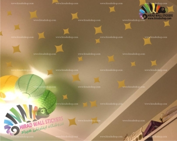 استیکر ستاره های سقفی Ceiling Stars Wallstickers کد h972