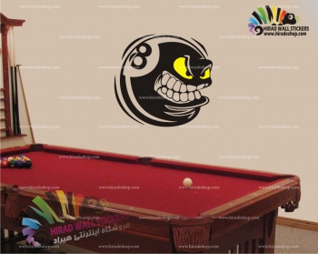 استیکر ورزشی ایت بال 8ball کد h635