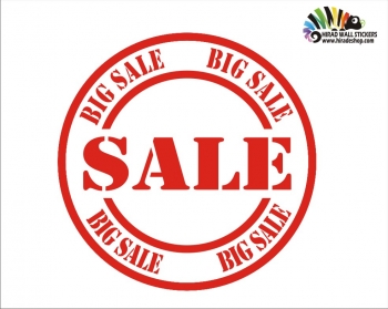برچسب و استیکر حراج sale wallstickers کد h2245