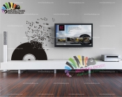 استیکر نوار نت ها و موسیقی کد h568