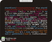 استیکر دیواری کد نویسی کامپیوتر computer wall stickersکد h1763