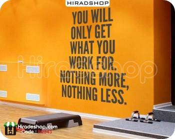 استیکر جملات انگیزشی ورزشی اداری motivational wall stickers کد h2343